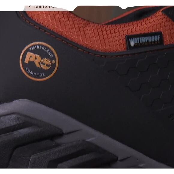 Timberland PRO® Men's Ridgework Waterproof Comp-Toe Work Boot - Size: 8.5 - Picture 5 of 7